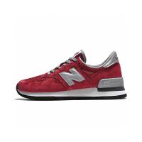 ราคา Hot selling classic style New Balance 990V1series Classic Red Versatile sports and leisure shoes for men and women (21234169737)