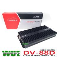 ราคา DV 88D เพาเวอร์แอมป์ขับซับวูปเฟอร์ ซับเบส คลาสดี Class D 3500วัตต์ mono block 1ch (16953871205)