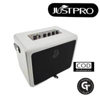 ราคา JUSTPRO MINI PRO II ตู้แอมป์กีตาร์ไฟฟ้า ขนาดพกพา มีแบตเตอรี่ในตัว ขนาด8วัตต์ มีบลูทูธและเอฟเฟค มีเก็บปลายทาง (21819025059)