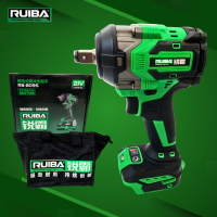 ราคา RUIBA บล็อกกระแทกไร้สาย 21V 6 0Ah 4 0Ah บัลเลส 850 NM ความเร็ว 3 ระดับ PROFESSIONAL พร้อมของแถม รุ่น RB809S (20969671799)