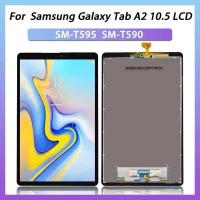 ราคา หน้าจอ LCD สำหรับ Samsung Galaxy Tab A2 T590 T595 SM T595 SM T590จอแสดงผล LCD Touch Screen Digitizer เปลี่ยน (22616636539)