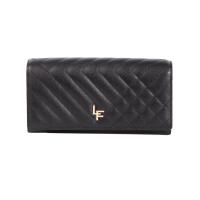 ราคา Louis Fontaine กระเป๋าสตางค์แบบยาว 2 พับ รุ่น DELLA สีดำ (22958909445)