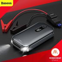 ราคา ถูก แท้ Baseus Car Jump Starter Power Bank 12000mAh อุปกรณ์ช่วยสตาร์ท จั้มสตาร์ทรถยนต์ 1000A รองรับถึง 6000cc (9665479859)