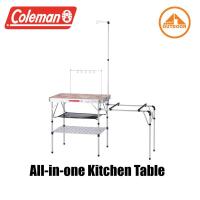 ราคา ชุดโต๊ะพับประกอบอาหาร Coleman All In One Ktichen Table (18504890784)