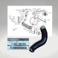 ราคา ท่ออินเตอร์ Nissan NP300 เครื่อง YD25 ของแท้ ซ้าย ขวา 14463 4KV2A 14463 4KV0A (21419504992)