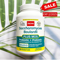 ราคา 60 OFF EXP 2 2025 แซคคาโรไมซีส โบลาร์ดี Saccharomyces Boulardii Plus MOS 5 Billion 90 or 180 Delayed Release Veggie Caps Jarrow Formulas โพรไบโอติก โปรไบโอติค (23111807080)