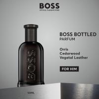 ราคา น้ำหอมผู้ชาย BOSS Bottled Parfum For Men Orris Cedarwood Vegetal Leather Woody Ambery Perfume by HUGO BOSS Fragrances (16246107017)