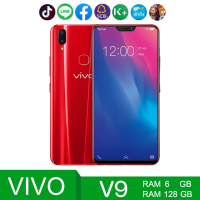 ราคา vivo V9 แรม 6 รอม 128 GB หน้าจอ HD 6 26 นิ้ว เอนดอย 8 1 ระบบแสกนนิ้นิ้วมือและแสกรนใบหน้า ติดฟิล์มกระจกให้ฟรี (12362751621)