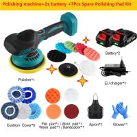 ราคา จัดส่งจากกรุงเทพฯ จัดส่งจากกรุงเทพฯ Makitaเครื่องขัดสีรถ 6นิ้วเครื่องเครื่องขัดไฟฟ้าเครื่องขัดเงารถไร้สายพร้อมแบตเตอรี่เครื่องขัดลบรอยขัดรถยนต์ไร้สายสำหรับแบตเตอรี (20241493206)