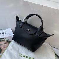 ราคา 100 แท้ Longchamp Official Store ของแท้ แฟชั่นต้นฉบับ แท้ กระเป๋าหนังแกะมินิสายสะพายไหล่ขนาดเล็กพร้อมกล่องของขวัญแฟชั่นกระเป๋าหูหิ้วด้านบน L1500 (10626030006)