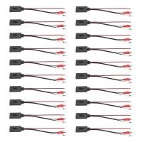 ราคา Car Universal Wireless Bluetooth Module Music Adapter Rca Aux Audio Cable (19462869053)