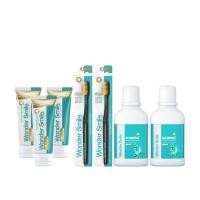 ราคา Wonder Smileวันเดอร์สไมล์ ยาสีฟันผู้ใหญ่ 80ml 3หลอด Wonder Smile Bamboo Mouthwash น้ำยาบ้วนปาก 300ml 2 ขวด Wonder Smileแปรงสีฟัน2ด้าม (22947261910)