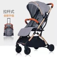 ราคา รถเข็นเด็กปรับเข็นหลังและนอนได้รถเข็นเด็ก พับขึ้นเครื่องได้ ขึ้นรถได้ พับเก็บลากได้ ปรับเบาะได้ (3829962014)