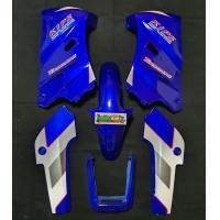 ราคา ชุดสีเคอาร์ ตัวเก่า KR KAWASAKI KR 150 ท้ายแบน บังโคลนโซนิค สีน้ำเงิน เทอโบแมค (17092266370)