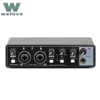ราคา Sound Card Studio Record Professional USB Audio Interface Sound Equipment 48V Phantom for Recording (22981063916)