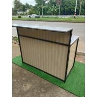 ราคา โต๊ะเคาน์เตอร์ บาร์ พับได้ ถอดประกอบ สีครีม 120 ซม (23040182639)