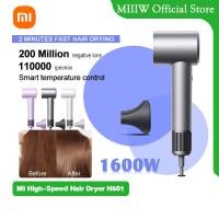 ราคา Xiaomi High speed hair dryer H501 ไดร์เป่าผม Hair Dryer 1600W ไดร์ 8 โหมด เสียงเงียบ ความเร็วสูง แห้งเร็ว ไดร์เป่าผมแบบพกพา (20382440874)