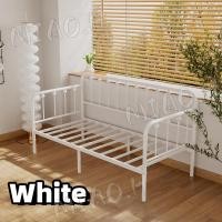 ราคา โครงเตียง โซฟาเบด โซฟาปรับนอน วัสดุโลหะ ท่อเหล็กหนา เตียงนอน 2 5 3 4 4 5 5ฟุต สีดำ ขาว การออกแบบกรอบใหม่ สไตล์โมเดิร์น แข็งแรง ทนทาน Sofa bed (23116961038)