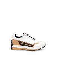 ราคา Steve Madden รุ่น FAST BREAK รองเท้าผ้าใบผู้หญิง สีขาว สีแทน (21678803397)