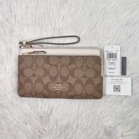 ราคา COACH C5576 คล้องมือ 2 zip L 8 นิ้ว ใส่โทรศัพท์ได้ทุกรุ่น ของแท้ 1000000 จาก COACH FACTORY calhoun georgia (18167473178)
