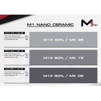 ราคา ฟิล์มกรองแสงรถยนต์ M1 NANO CARAMIC ฟิล์มนาโนเซรามิก ฟิล์มคุณภาพติดบ้าน อาคาร ป้องกันรังสียูวี ลดความร้อนจากแสงแดด มี3เบอร์ 40 60 80 500 ตรฟ หนา1 5mm (22733427045)