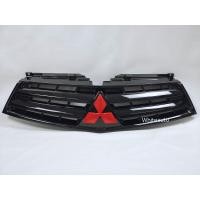 ราคา กระจังหน้า หน้ากระจัง รถยนต์ กระจัง รถกระบะ กระบะ สีดำ ดำเงา ทำสีระบบรถยนต์ 2k เงาทน มิตซูบิชิ ไทร ตัน ไทตัน ไตรตัน ไตตัน พร้อมโลโก้ สีแดง มิตซู ไทตัน พลัส MITSUBISHI TRITON Plus L200 ปี 2008 2014 ใหม