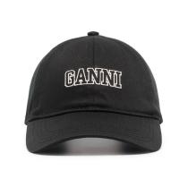 ราคา พร้อมส่ง หมวก GANNI สีดำ โลโก้ขาว แท้ 100 (20239004005)