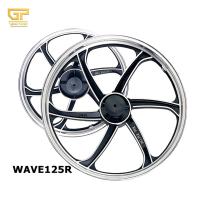 ราคา ล้อแม็ก WAVE125R WAVE100s ชุดล้อ Wave 125r ล้อแต่ง ล้อแม็กขอบ 5ก้านเดิม (23122496687)