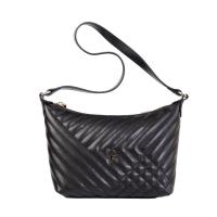 ราคา Louis Fontaine กระเป๋าสะพายไหล่ รุ่น DELLA สีดำ (22880366785)