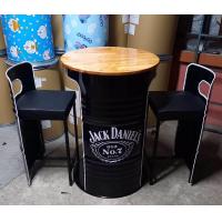 ราคา เฟอร์นิเจอร์โต๊ะถังน้ำมัน ลาย JACK DANIELS (22313077798)