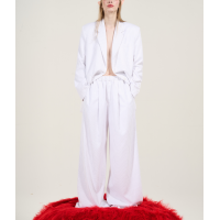 ราคา The SRT X13 Working Monster Pants TPN239 กางเกงขายาวทรงขาบานผ้าลายทางแนวตั้ง (22871629640)