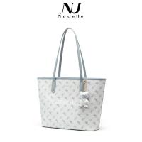 ราคา ใหม่ 2024 Nucelle Newzhilan Fly Horse Tote กระเป๋าความจุสูงไหล่กระเป๋าถือสําหรับเยาวชนแฟชั่น Double Root สไตล์ (21151873767)