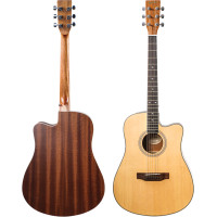 ราคา Kazuki SD LITE 41C Acoustic Guitar กีต้าร์โปร่ง คาซูกิ ขนาด 41 นิ้ว คอเว้า (16279703677)