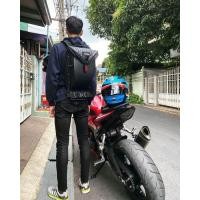 ราคา เป้สะพายหลังแข็ง bigbike maspo สีดำด้าน (10381436698)