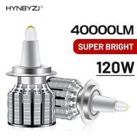 ราคา ZZOOI HYNBYZJ H7 LED Car Headlight 360 H1 40000LM 9012 9005 9006 Turbo Led HIR2 HB3 HB4 Car Headlight Bulbs Auto Fog Lamps 6000K (18188310444)
