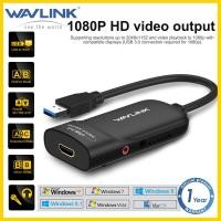 ราคา Wavlink USB 3 0 TO HDMI Video Graphics Adapter USB to Audio HDMI Multi Display Port Converter External Video Card Splitter Resolution Up to 2048x1152 USB 3 0 Video Adapter Computer Universal Adapter ซ