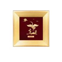 ราคา PRIMA ภาพหัตถศิลป์ทองคำนกกระเรียนเริงระบำ 704S0550 01 (14602115532)