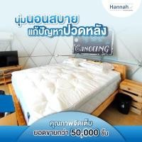 ราคา งานไทย100 หนา นุ่ม Hannah TOPPER ขนห่านเทียม 1500กรัม หนา 4 นิ้ว (18790549716)