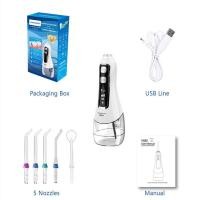 ราคา Waterpulse V580 Cordless Oral Irrigator Portable Irrigators Water Flosser Travel Clean Flossing USB Type Dental Flosser (22513815081)