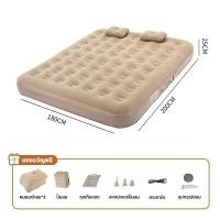 ราคา ลด 105 ที่นอนเป่าลมอัตโนมัติ ที่นอนเป่าลม พร้อมปั๊มลมในตัว พร้อมแบตเตอรี่ในตัว PVC หนา 3 5 6ฟุต 25 40ซม (22932191670)