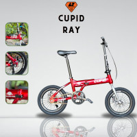 ราคา จักรยานพับ CUPIDรุ่น RAYขนาดวางล้อ 16 นิ้ว (21783448216)