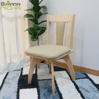 ราคา เก้าอี้ทานอาหาร เก้าอี้หมุนได้ ไม้ยางพารา หมุนได้ 360 องศา รุ่น เชฟ เกรดพรีเมี่ยม เฉพาะเก้าอี้ Baanmainicha (22521811406)