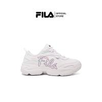 ราคา FILA รองเท้าผ้าใบผู้ใหญ่ RAY TRAINER SCRIPT รุ่น 1RM02810G WHITE (22638049795)