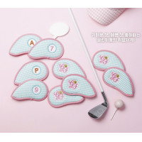 ราคา Made in Korea ชุดครอบหัวไม้กอล์ฟ ชุดเหล็ก ทั้ง set ปักเลขด้านหลัง น่ารัก สินค้า Handmade คุณภาพดี (18528807679)