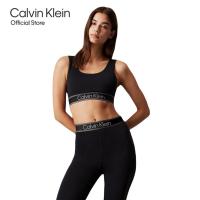 ราคา CALVIN KLEIN สปอร์ตบรา Medium Support Sports Bra รุ่น GWF4K115 BAE สีดำ (22973413716)