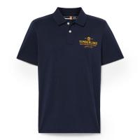 ราคา Timberland Men s Work Graphic Jersey Polo เสื้อโปโล TF24A441U (22987356754)