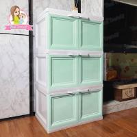 ราคา Thaitrendy VDO รีวิว ตู้บานเปิดขนาดใหญ่ ตู้เก็บของเอนกประสงค์ แข็งแรง พลาสติกลบขอบมุม (2814488299)