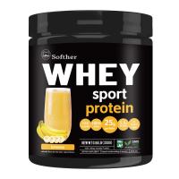 ราคา Softher Whey Protein Powder เวย์โปรตีนผง เวย์โปรตีนไอโซเลต ผงอาหารเสริม BCAA อาหารเสริ สำหรับนักกีฬาและฟิตเนส รสกล้วย 300g (23206073866)