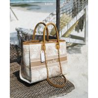 ราคา กระเป๋าถือ กระเป๋าโท้ท ปักชื่อ Chaintote bag in Blue (22616845252)