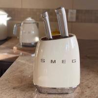 ราคา พร้อมส่ง Smeg แท้ 100 ที่เก็บมีด มีด 6 เล่มพร้อมที่เสียบสไตล์วินเทจ SMEG ชุดที่ใส่มีด มีดหั่นขนมปัง มีดทำครัวในบ้าน (23137784173)